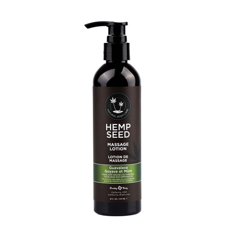 Hemp Seed Massage Lotion - Guavalava - 8 Fl. Oz. Bath & Body