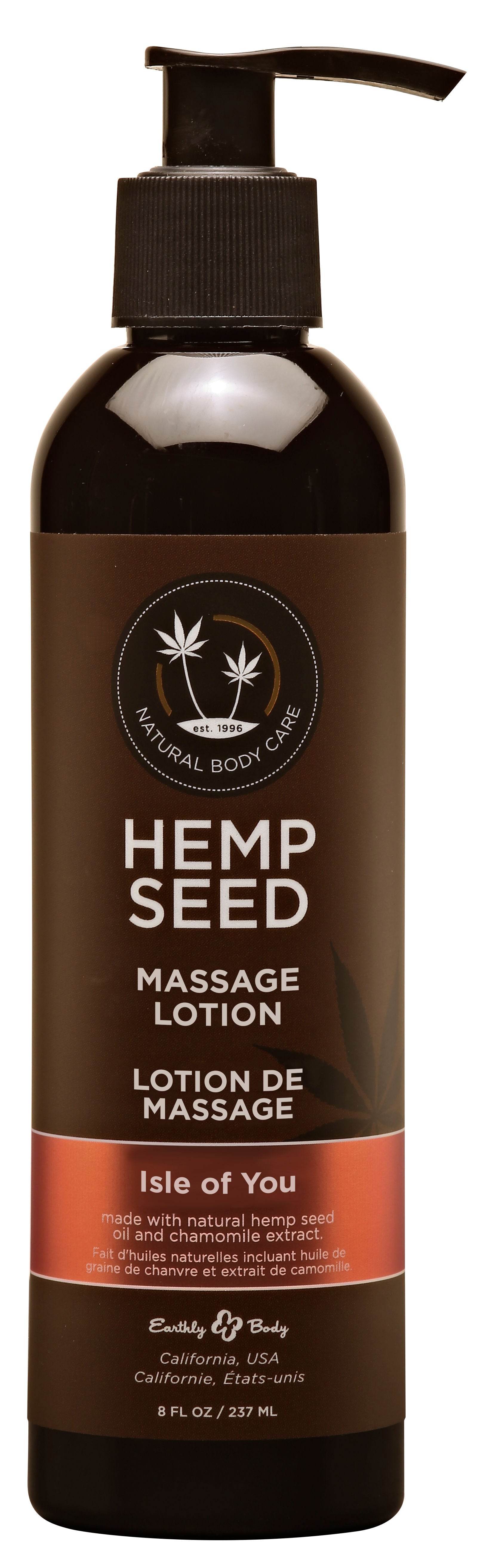 Isle of You Hemp Seed Massage Lotion – Nourishing Massage Oil Bath & Body