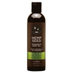 Hemp Seed Massage and Body Oil Naked in the Woods Tea and Ginger Scented 237ml Bottle > Essentials > Massage Oil