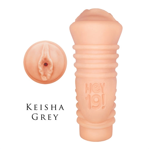 Hey 19 Keisha Gray Realistic Teen Vagina Stroker Strokers - Celebrity