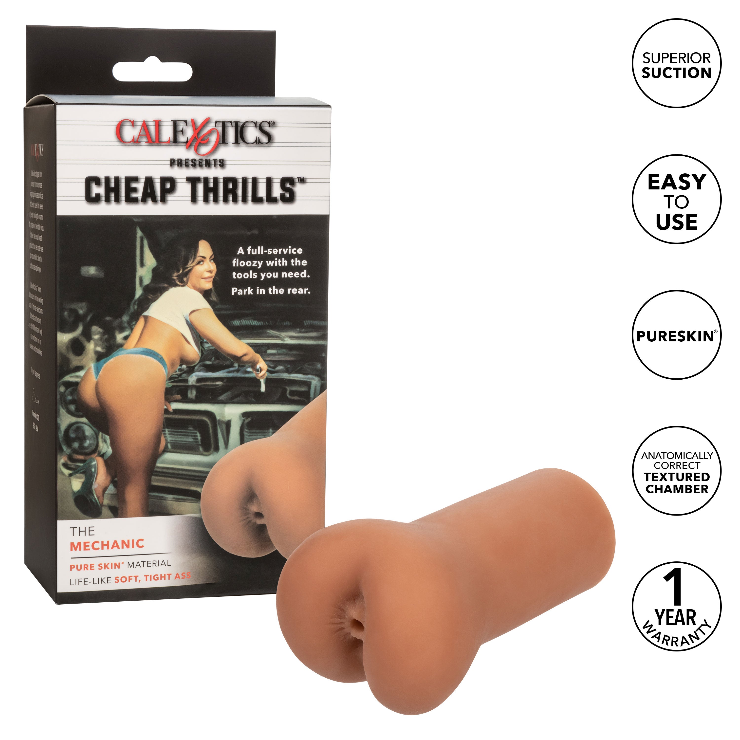 Cheap Thrills The Mechanic Tight Ass Masturbator – Realistic Male Masturbator > Sex Toys For Men > Masturbators > Manual
