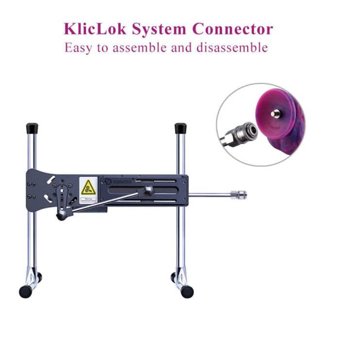 HiSmith 9.5 Inch Silicone Monster Dildo (Purple and Blue) – Waterproof Silicone Dildo > Sex Toys > Sex Machines > Attachments