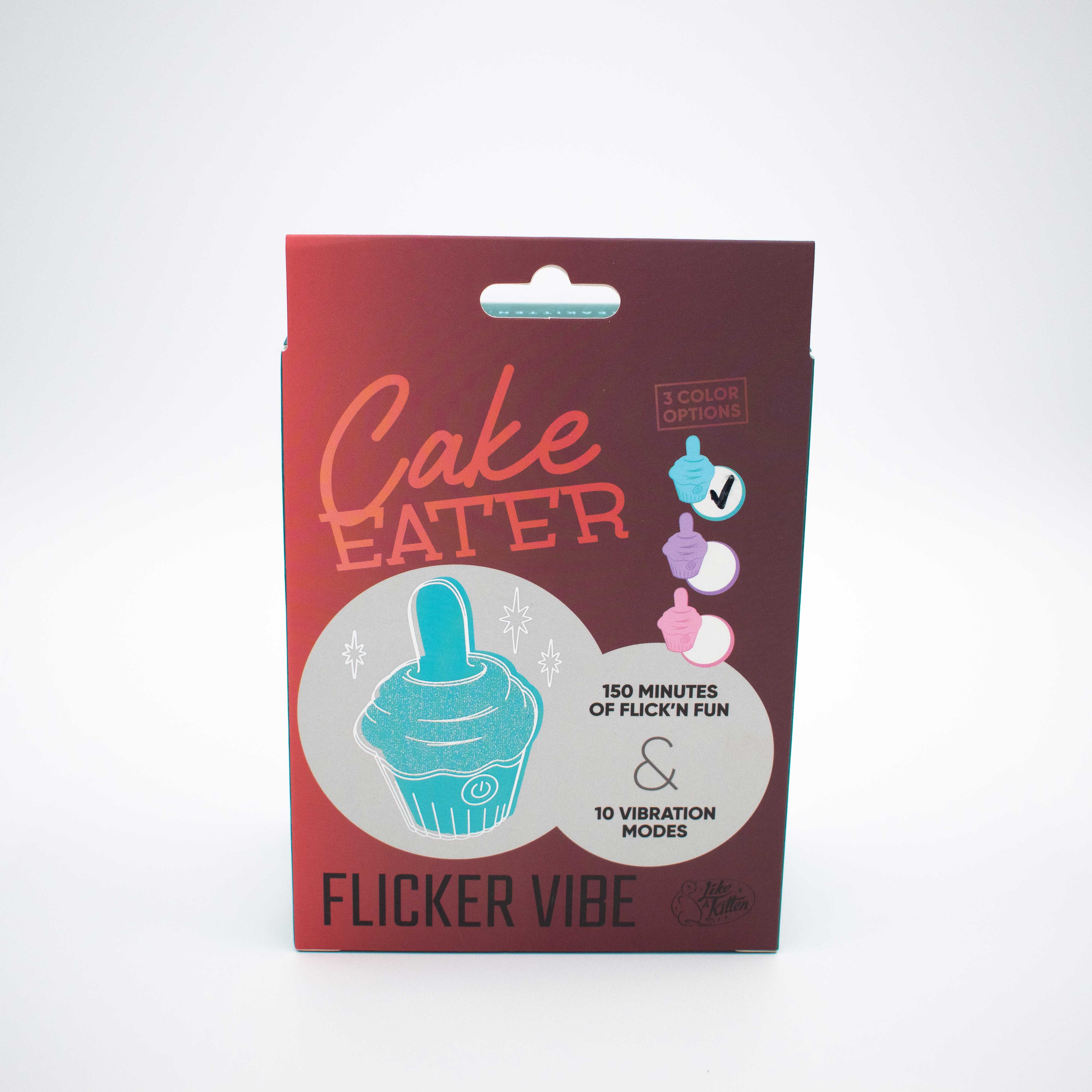 Like A Kitten Cake Eater Blue Clit Flicker Stimulator Toy Finger Stimulator