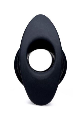 Hive Medium Silicone Ribbed Hollow Anal Plug for Pleasure Butt Plugs - Hollow
