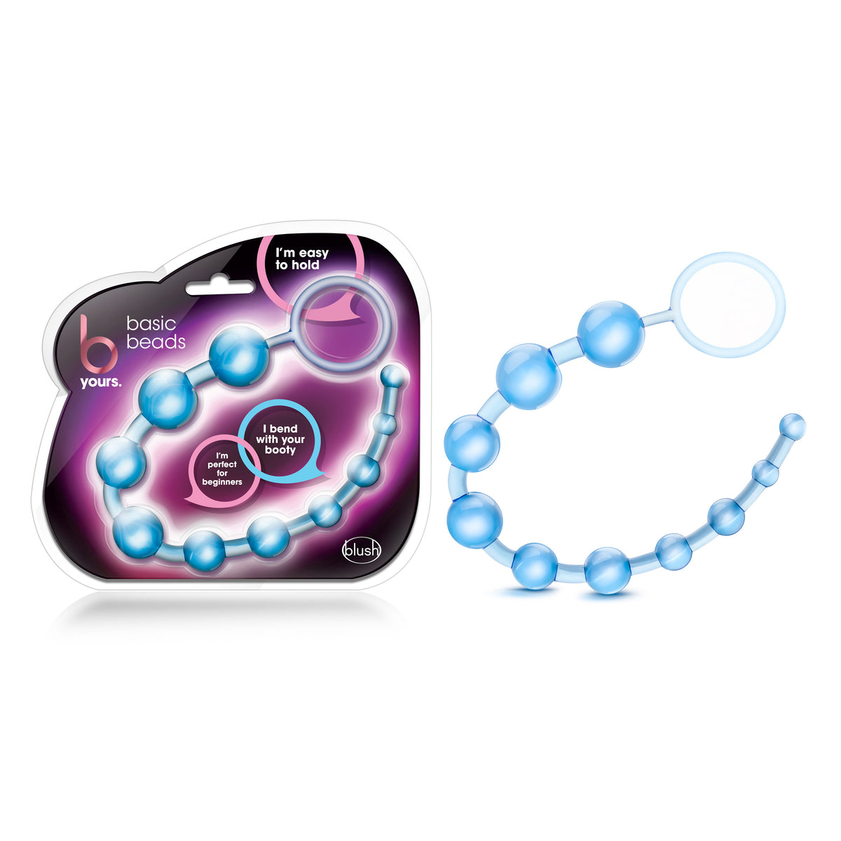 B Yours Basic Beads Blue 10 Gradual Beads > Anal Range > Anal Beads
