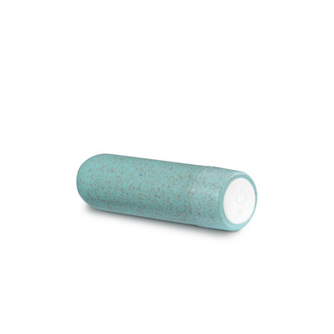 Gaia Eco Rechargeable Bullet Vibrator in Aqua for Intimacy BULLETS