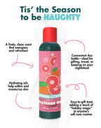 Holiday Massage Oil, 4 oz