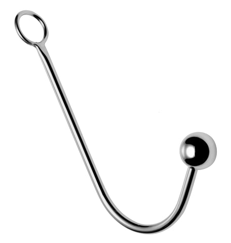 Hooked Stainless Steel Anal Hook with 5 Inch Insertable Length ANAL TOYS
