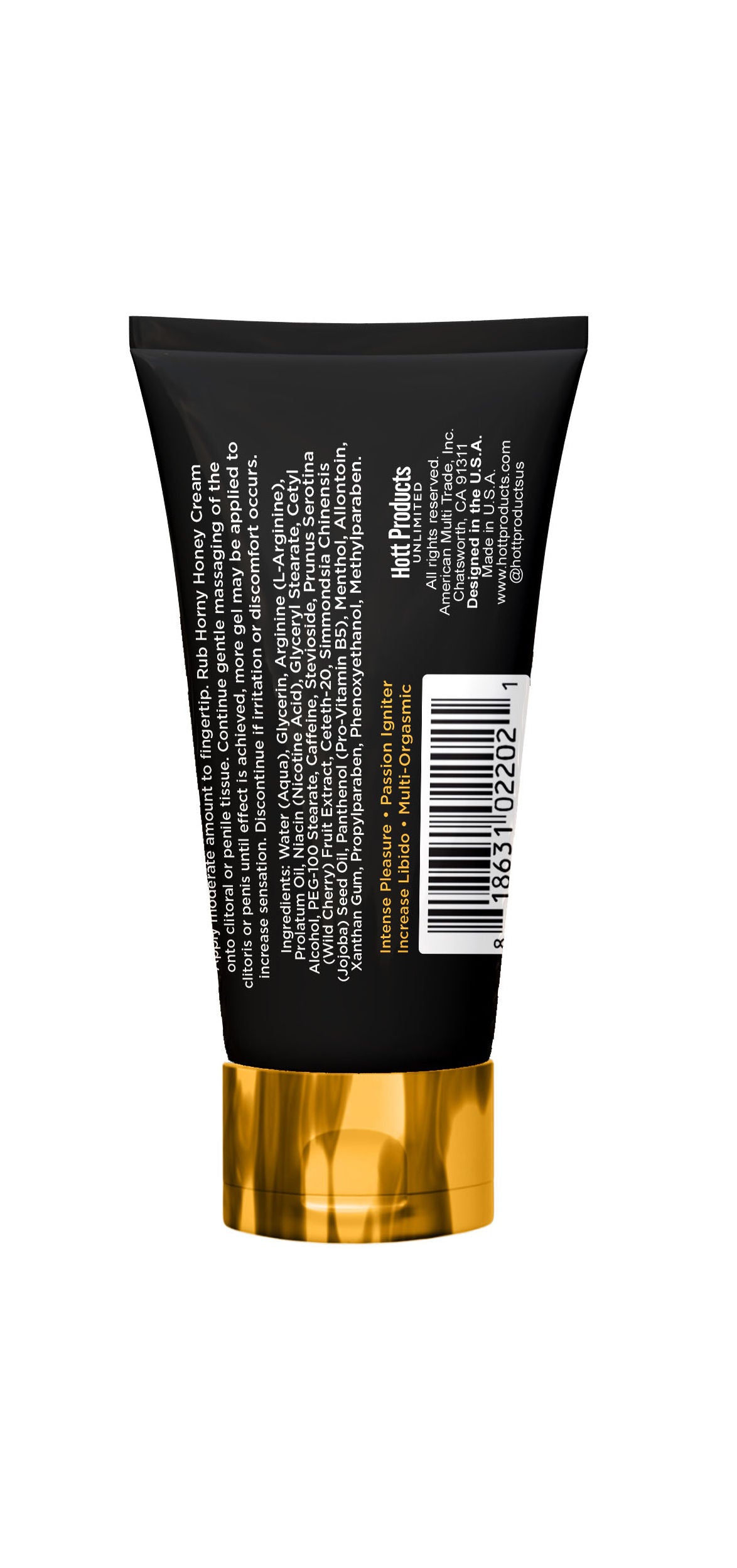 Horny Honey Arousal Cream 1 Oz Tube for Adult Intimacy Use Enhancers Female