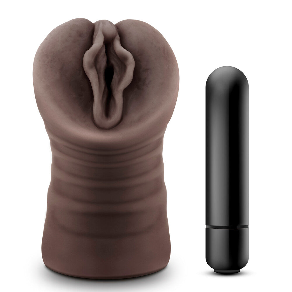 Hot Chocolate Alexis Vagina Vibrating Masturbator Strokers - Celebrity