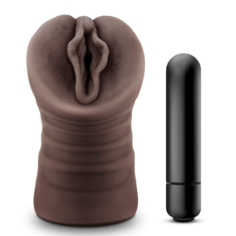 Hot Chocolate Alexis Vagina Vibrating Masturbator Strokers - Celebrity
