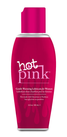 Hot Pink Warming Lubricant for Women Water-Based 4.7 Oz Speciality Lubricants