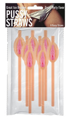 Hott Products Pussy Straws Set of 8 Adult Party Drink Accessories > Novelties > Gag Gifts