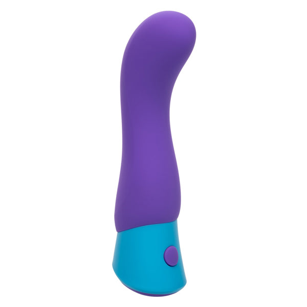 Rave G-Vibe Purple and Blue Silicone USB Rechargeable Waterproof G-Spot Massager with 10 Speeds and Intense Power Vibrators