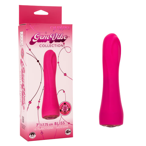 Gem Vibe Collection Bliss Pink Intimate Vibrator for Adults Pink Vibrators