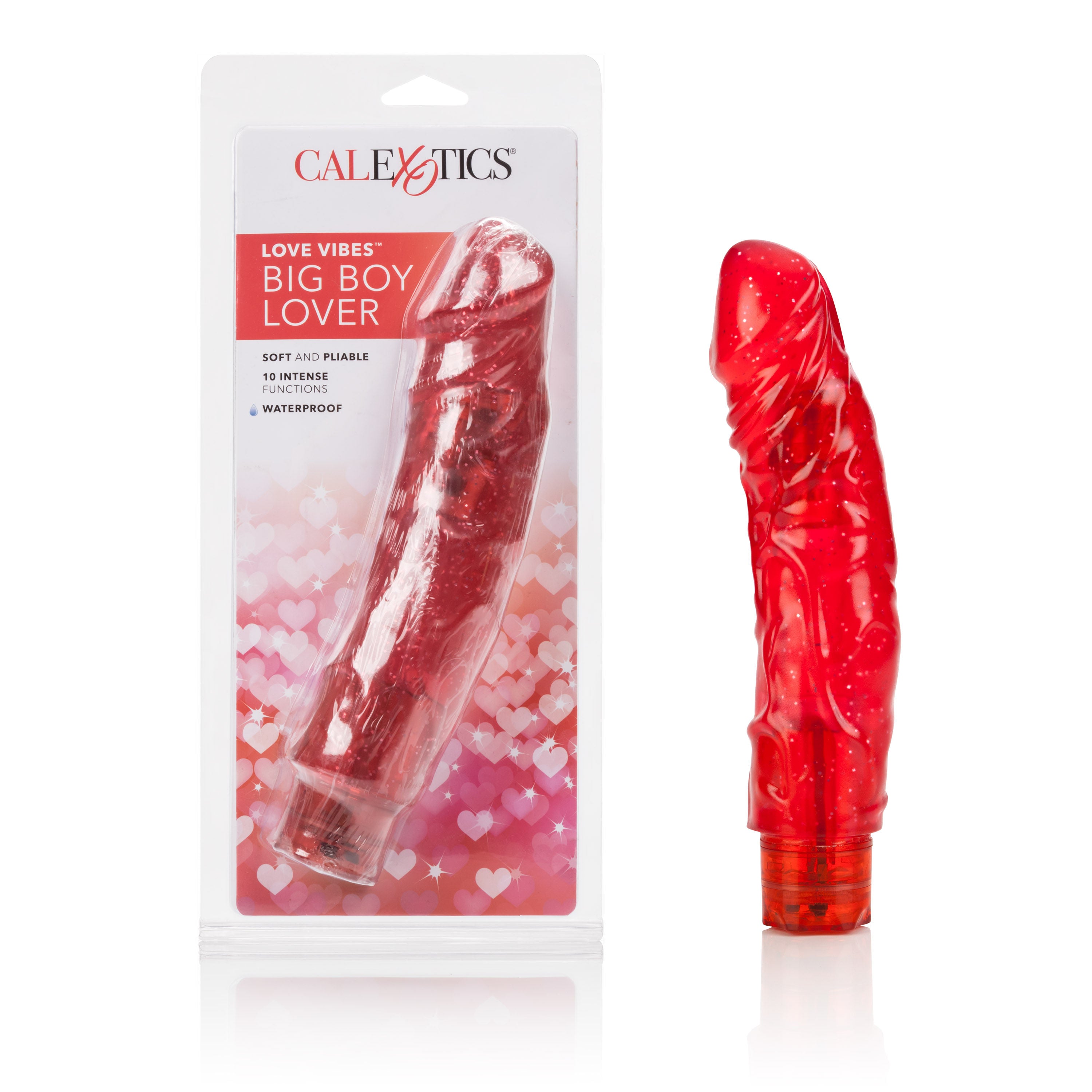 Love Vibes Big Boy Lover Red Vibrators