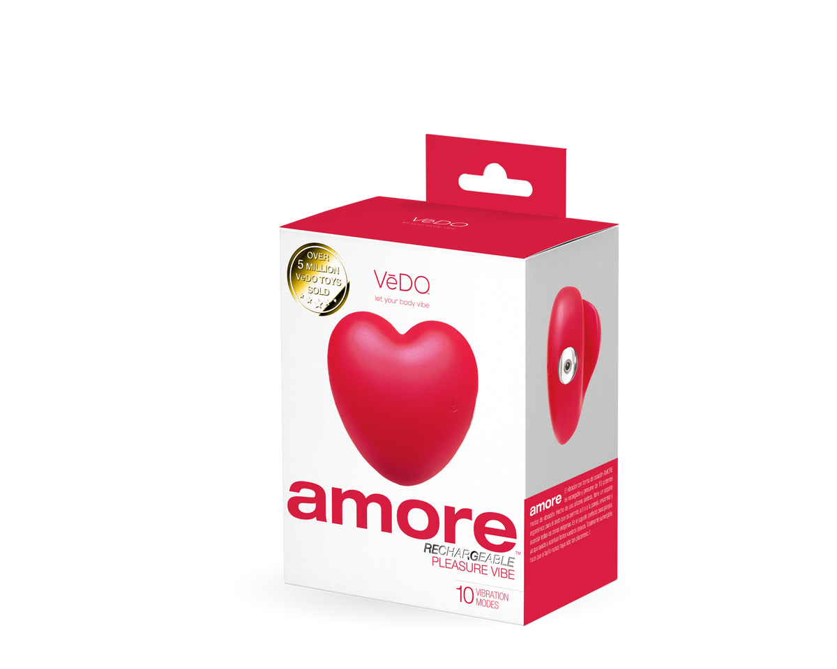 Amore Purple Vibrator with 10 Vibration Modes > Vibrators > Unconventional