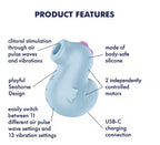 Satisfyer Sea Pony – Air Pulse and Vibrator with Dual Stimulation > Sex Toys For Ladies > Air Pulsation