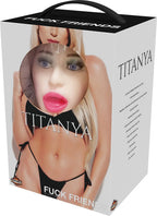 Titanya Blow Up Doll – Realistic Molded Face and Soft Extra Large Breasts Default Title > Sex Toys > Sex Dolls > Inflatable