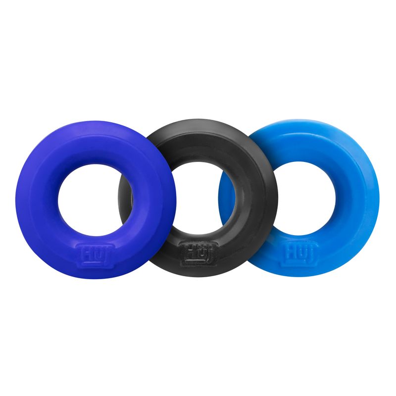 Huj3 C Ring 3 Pack by Hunkyjunk > Cock Ring > Sets Main image