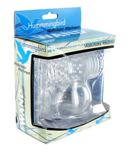 Hummingbird (Clear) – Sleek Masturbator Attachment Electric Massager