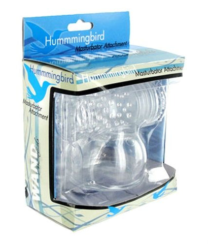 Hummingbird (Clear) – Sleek Masturbator Attachment Electric Massager