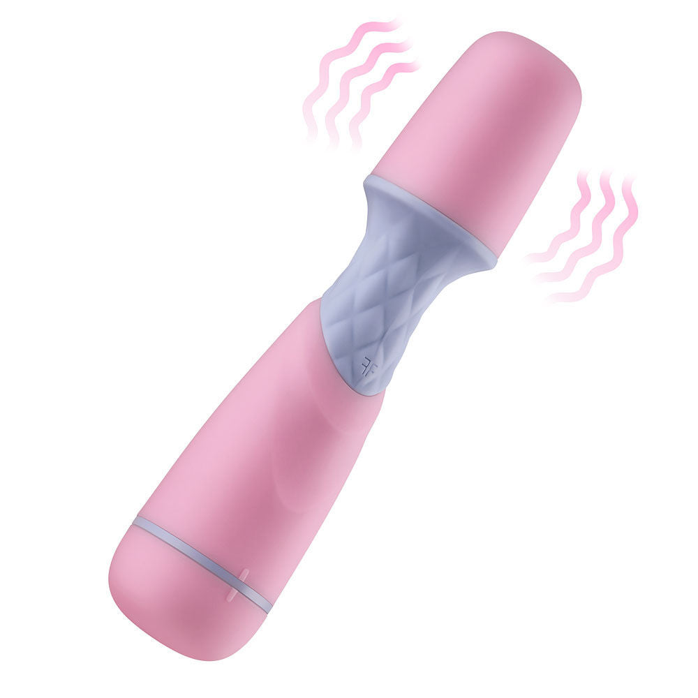 Ffix Wand (Light Blue) – Portable Wand Vibrator Pink Vibrators
