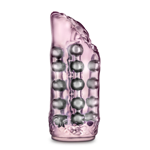 M for Men Super Stroker Pink Male Masturbator Sleeve Toy Pink Strokers - Manual