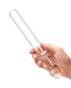 Glas 9.25" Classic Smooth Dual-Ended Clear Borosilicate Glass Dildo > Glass > Dildos