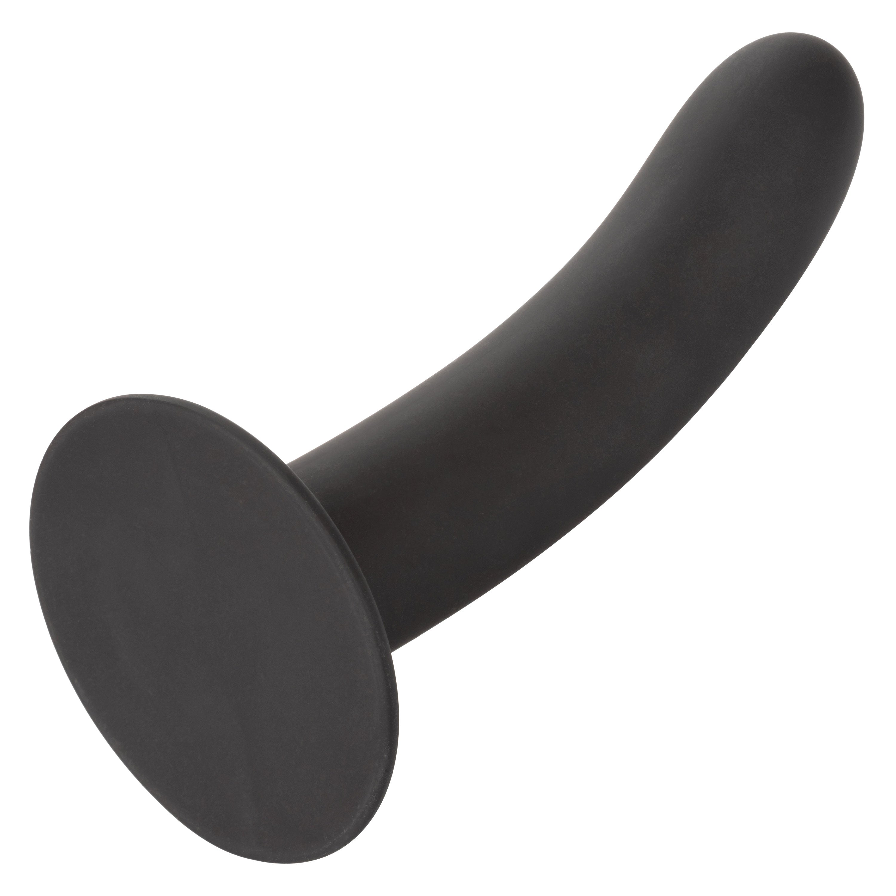 Boundless Smooth 7 Inch Black Suction Cup Probe Dildo Adult Toy Dongs Neutral