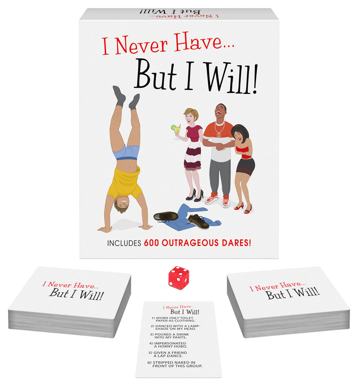 I Never Have But I Will Adult Party Game With Over 600 Dares > Novelties > Games