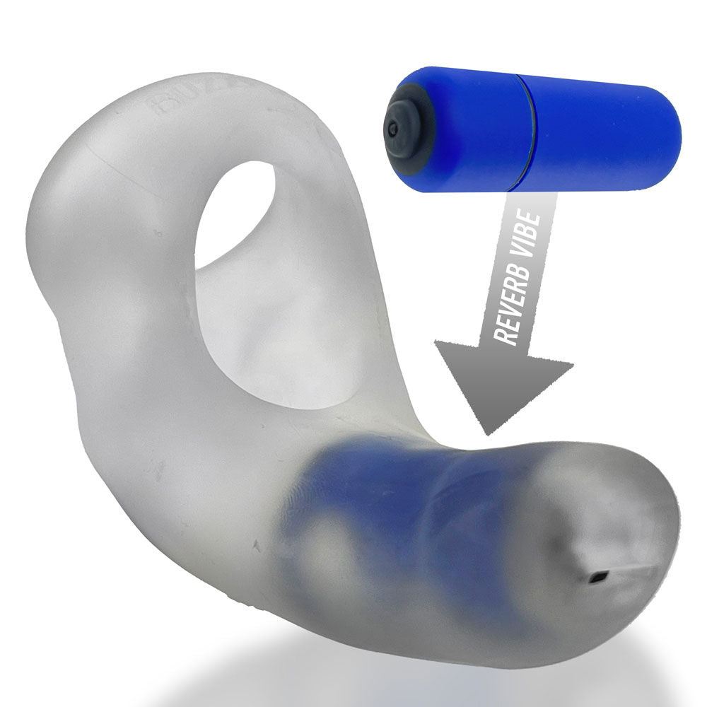 Buzzfuck Taint Vibe Sling Vibrating Cock Sling by Oxballs > Cock Ring > Sling