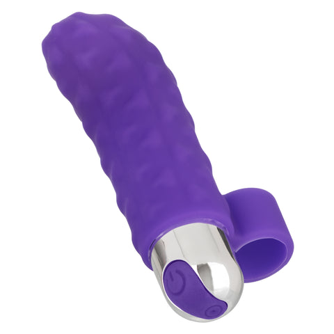 Intimate Play Purple Rechargeable Finger Teaser Finger Stimulator