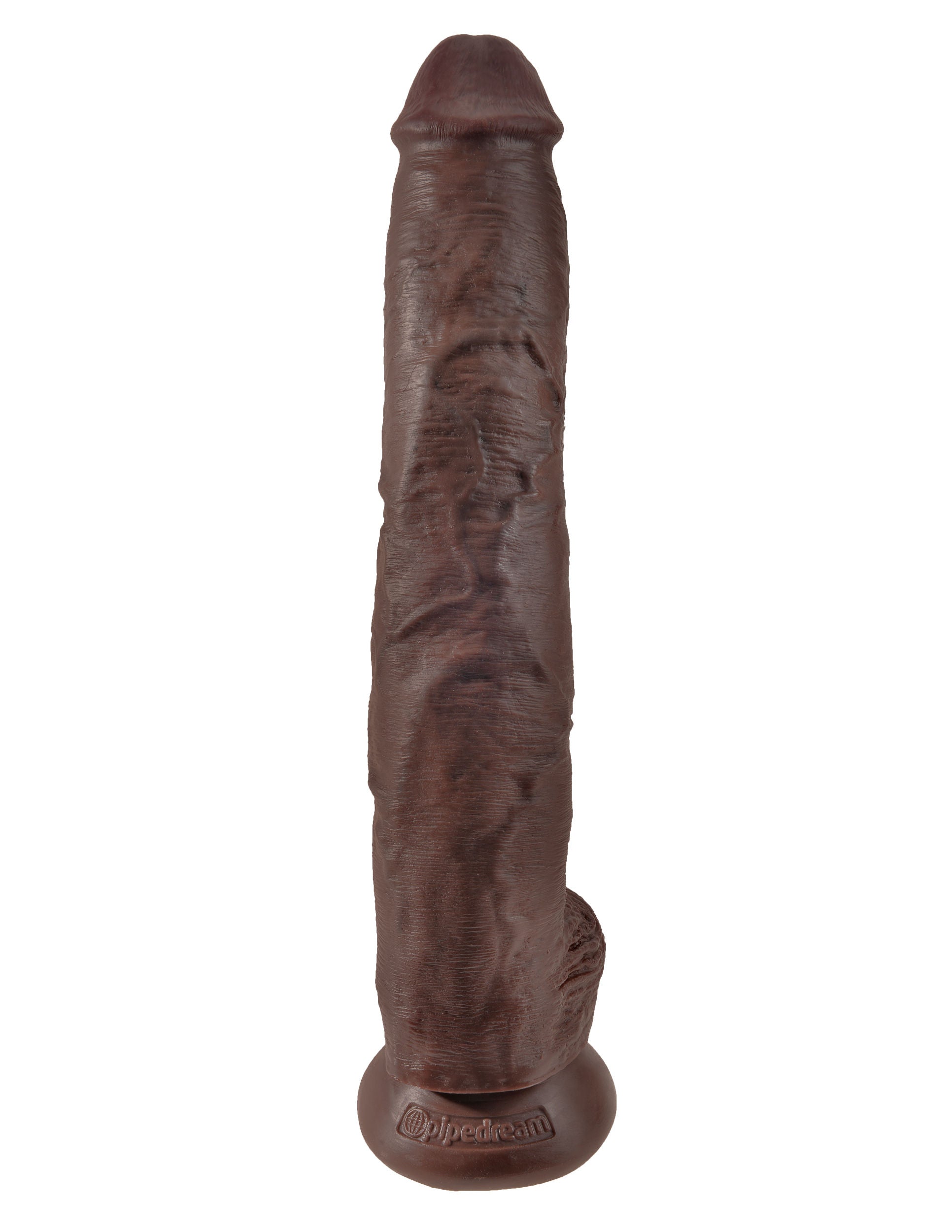 King Cock 14 Inch Brown – Realistic Suction Cup Dildo Dongs Realistic