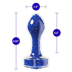 Oh My Gem Prestige Blue Glass Anal Plug Luxury Intimate Toy > Glass > Toys