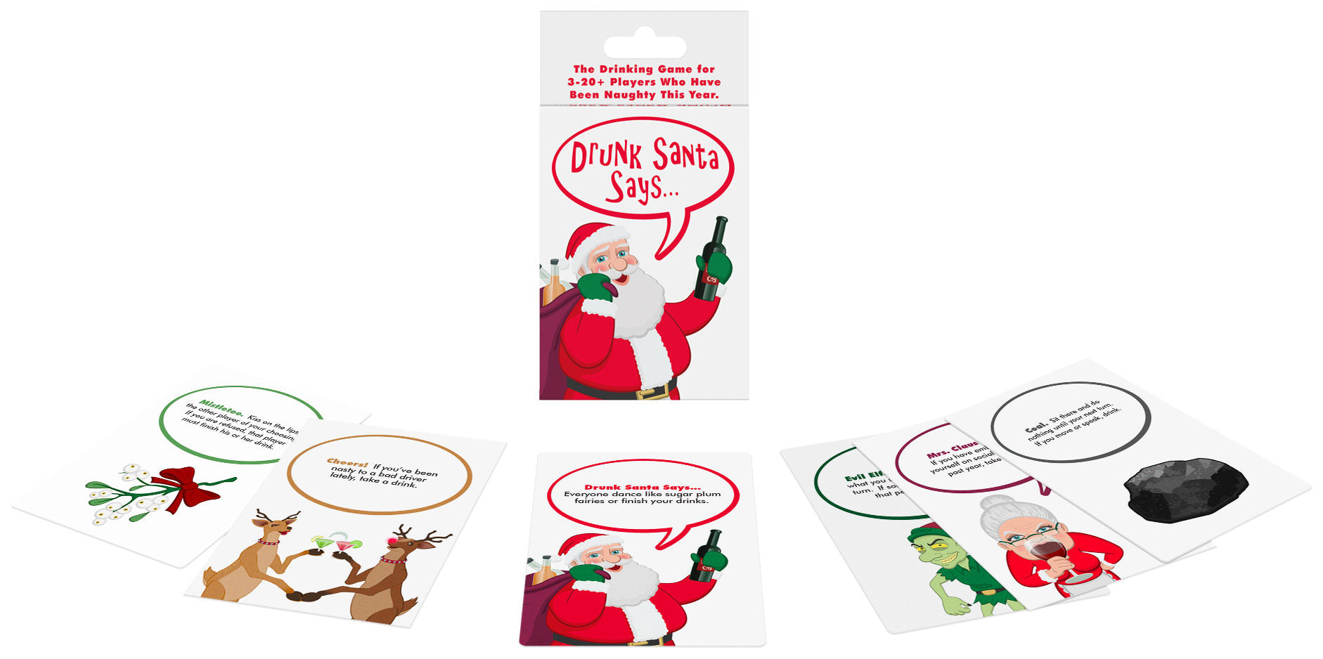 Drunk Santa Says – Adult Drinking Card Game Party Edition Default Title Card Games