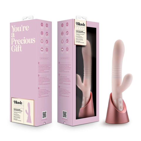 Blush Fraya (Pink) – Rabbit Vibrator 5.25 Inch Insertable > Vibrators > Ladies > Rabbit