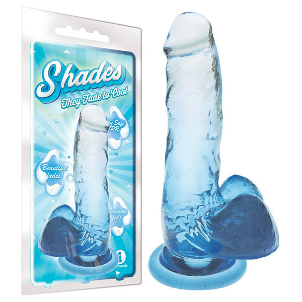 Shades 7 Inch Jelly Dong 17.8 cm Dildo Body Safe TPR Adult Sex Toy Multi DONGS