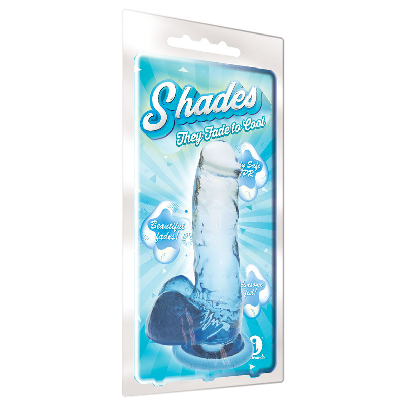 Shades 7 Inch Jelly TPR Dong – Body-Safe 17.8 cm Dong Secondary image