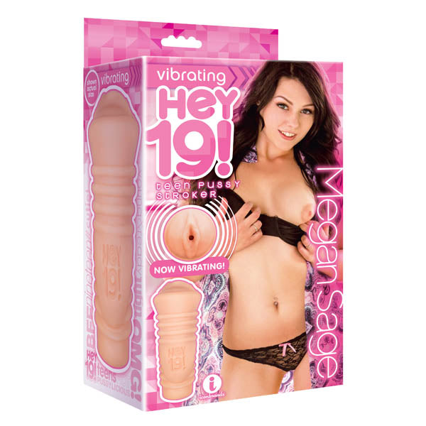 Megan Sage - Vibrating Stroker with Battery Included > Sex Toys For Men > Masturbators > Pornstar