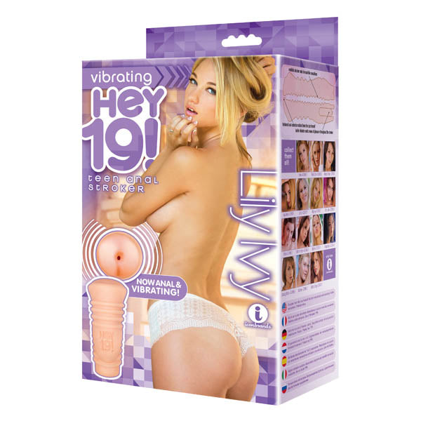 Hey 19 Lilly Ivy Teen Vibrating Anal Masturbator White Strokers - Celebrity