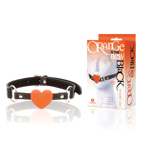 The 9s Orange Is The New Heart Gag Mouth Restraint Multi Gags
