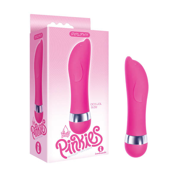 The 9's Pinkies Dolphy 11.4 Centimeter 4.5 Inch Vibrator Pink BULLETS