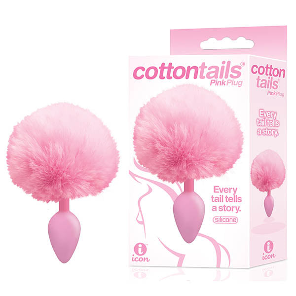 Cottontails Butt Plug with Bunny Tail Tails