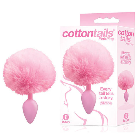 Cottontails Butt Plug with Bunny Tail Tails