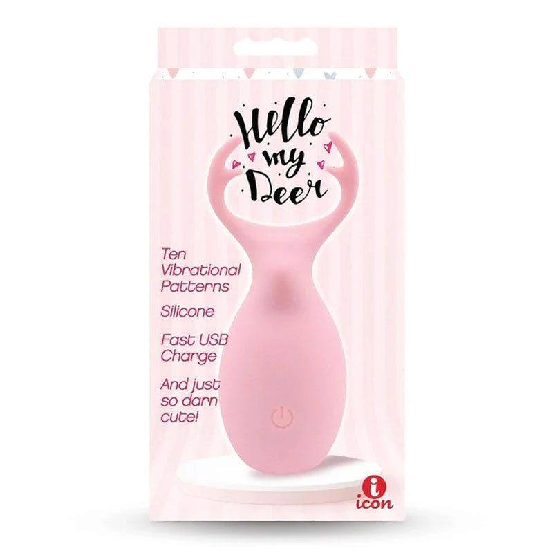 Buzzy Buddy Hello My Deer USB Rechargeable Stimulator Pink STIMULATORS