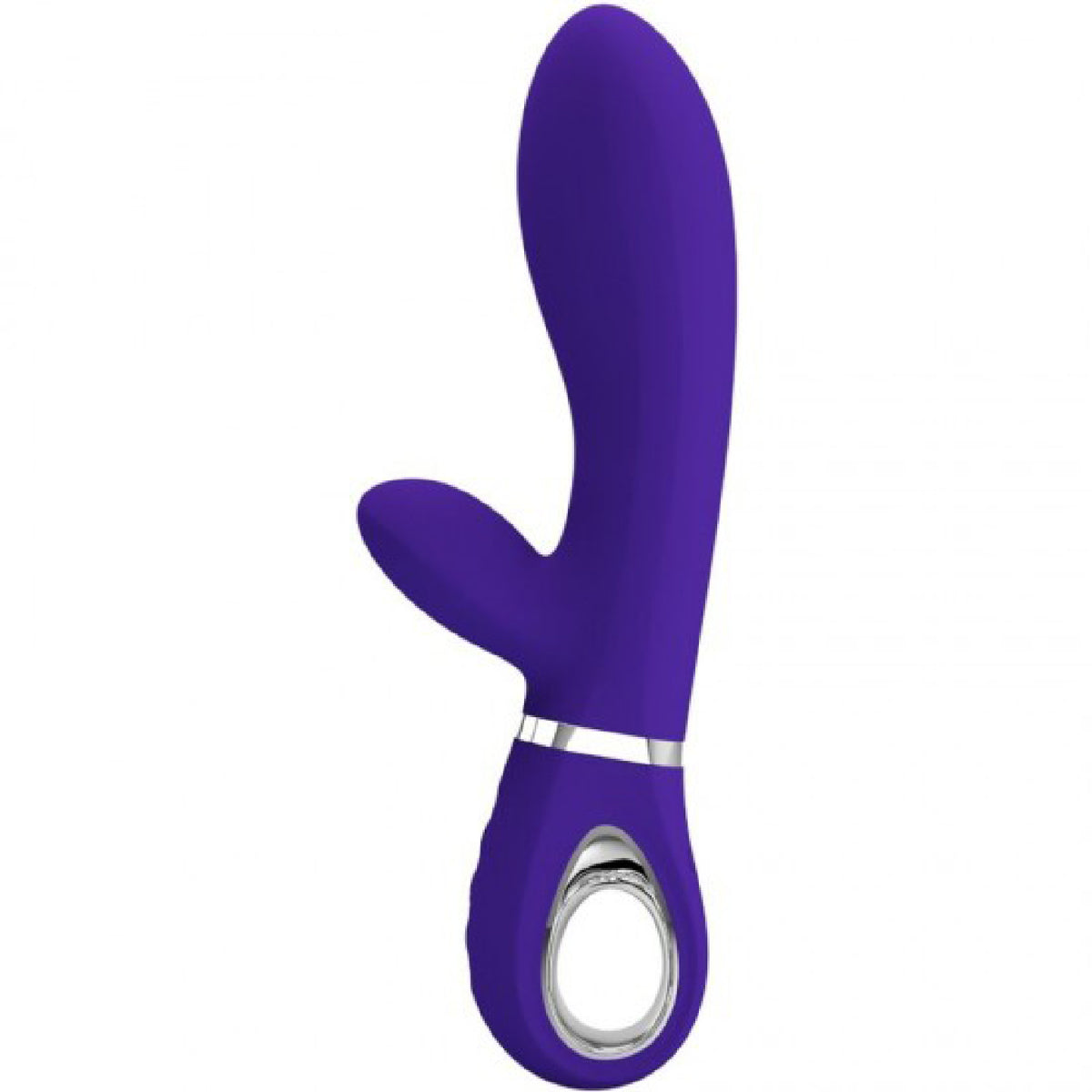 Thomas Super Soft 8 Inch Silicone Rabbit Vibrator with G-Spot > Vibrators > Ladies > Rabbit