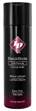 ID BackSlide Silicone-Based Anal Lubricant 4.4 oz > Lube > Anal