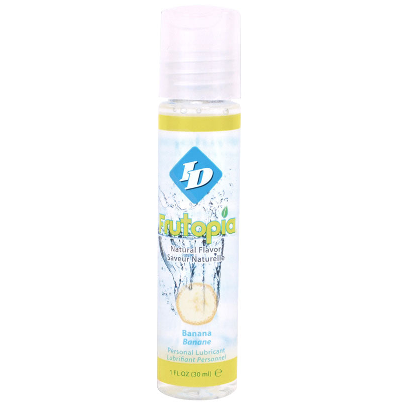 ID Frutopia Banana Personal Lubricant – Water-Based 30ml Lubricant > Lube > Flavoured Main image