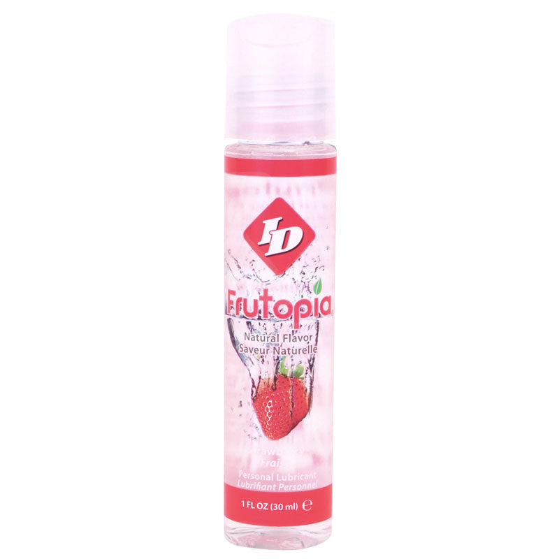 ID Frutopia Strawberry Personal Lubricant – Water-Based 30ml Lubricant > Lube > Flavoured Main image